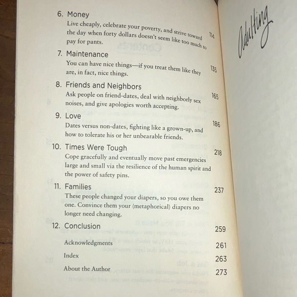 Adulting Book by Kelly Williams Brown - Picture 8 of 15